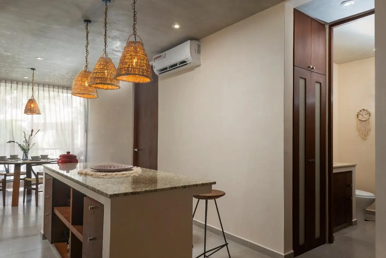 Peaceful 1Br In Veleta, Pool & Balcony - A203 Daire Tulum